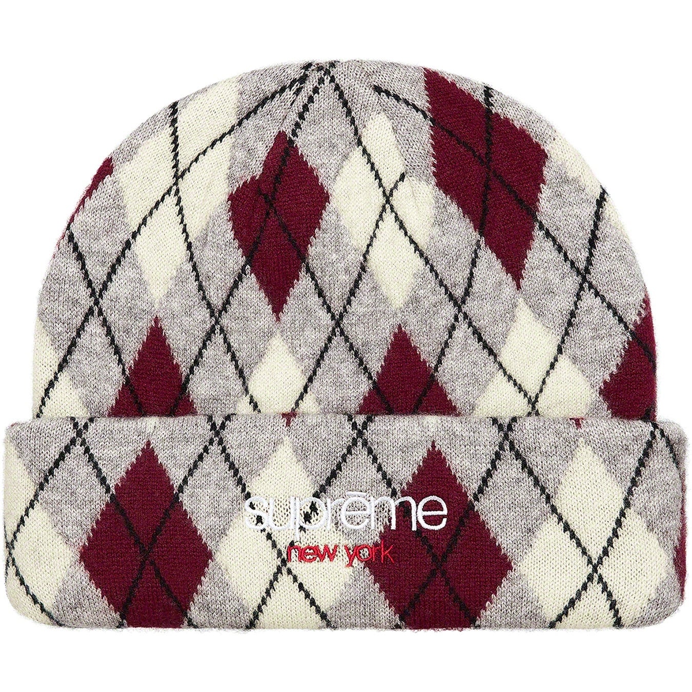 Argyle Cashmere Beanie view 3
